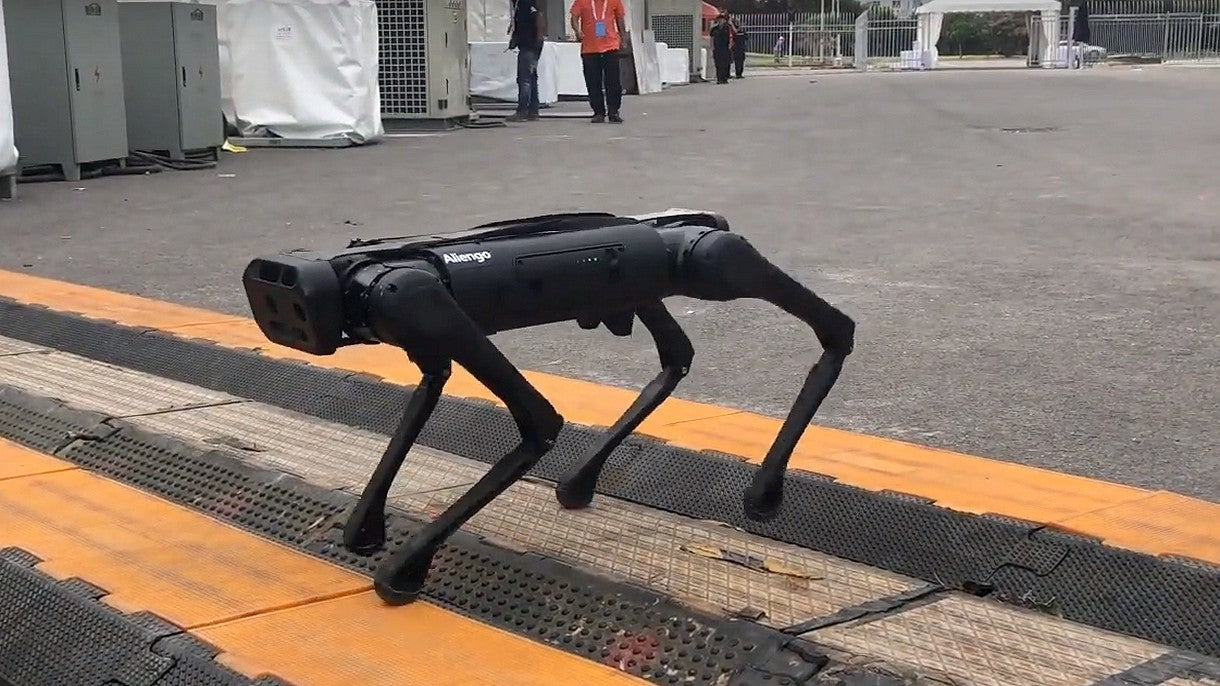 ParaBOT. Rent-A-BOT. Unitree Aliengo.