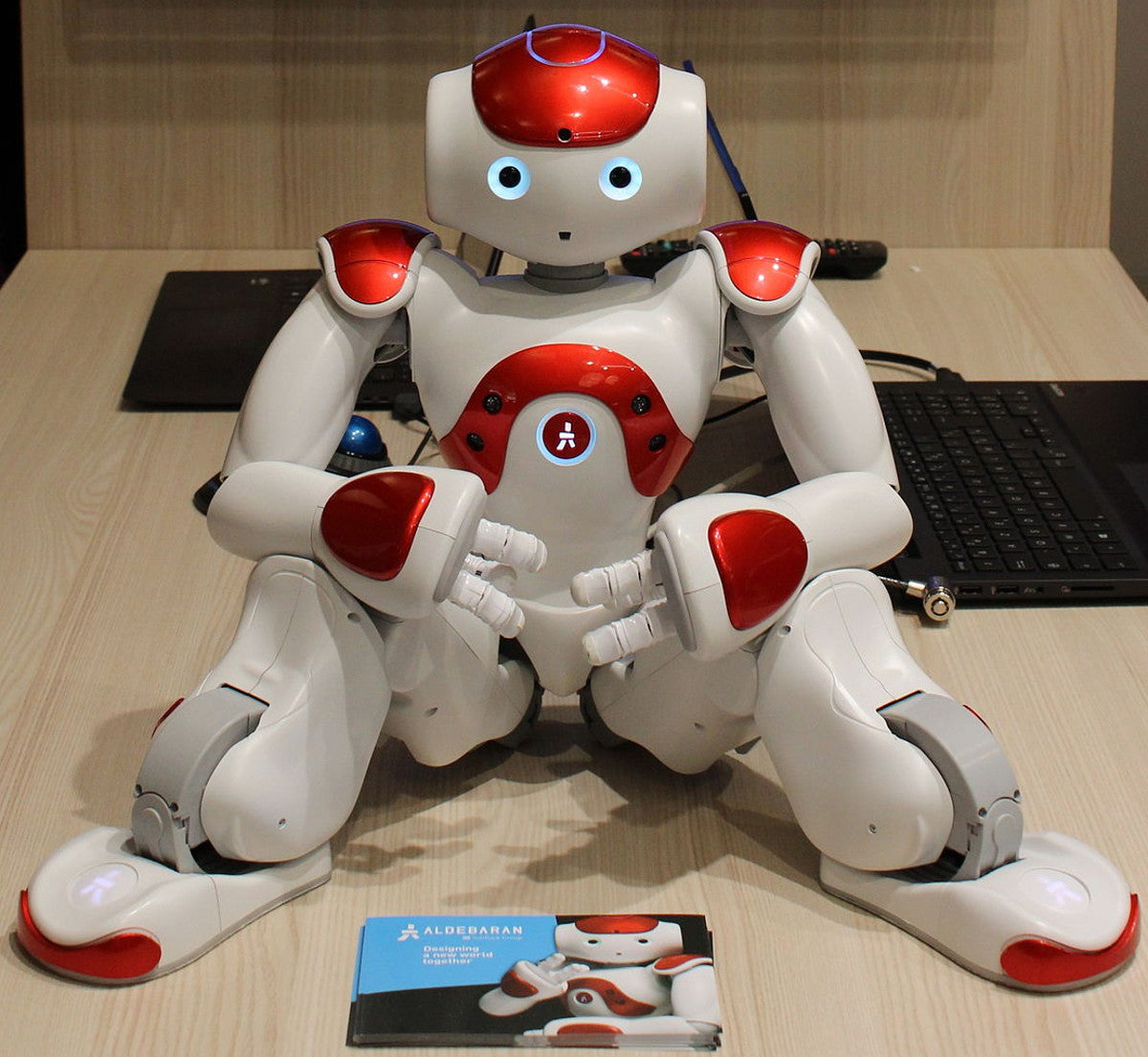 ParaBOT. Rent-A-BOT. Softbank Nao V6 Red