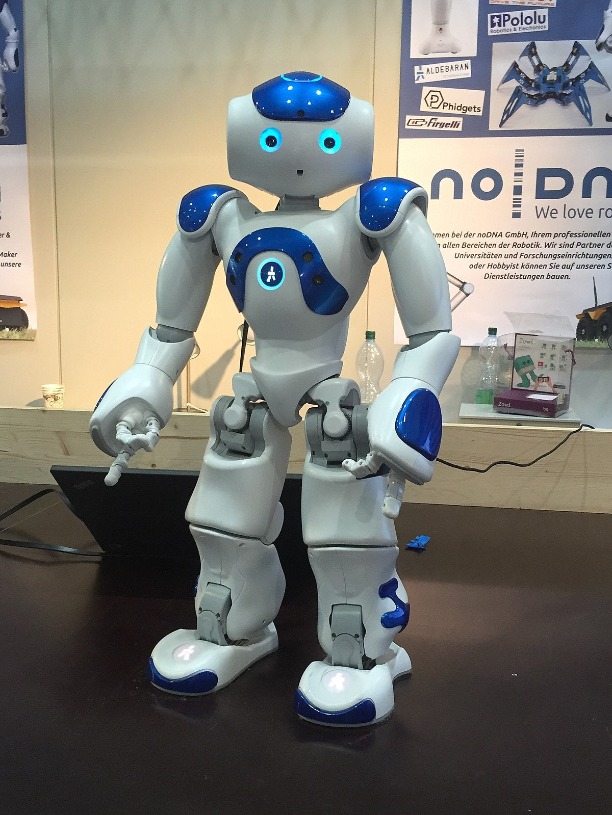 ParaBOT. Rent-A-BOT. Softbank Nao V6 Blue